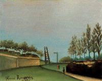 Henri Rousseau - View of the Fortifications to the left of the Gate of Vanves